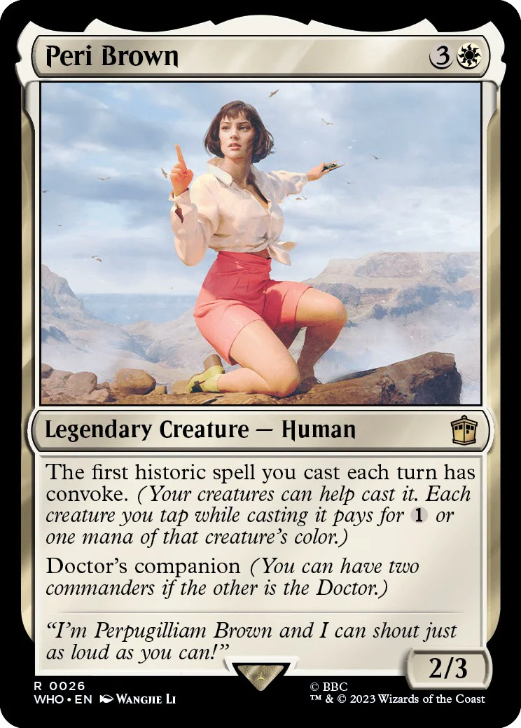 Peri Brown - 26 - (Universes Beyond: Doctor Who)