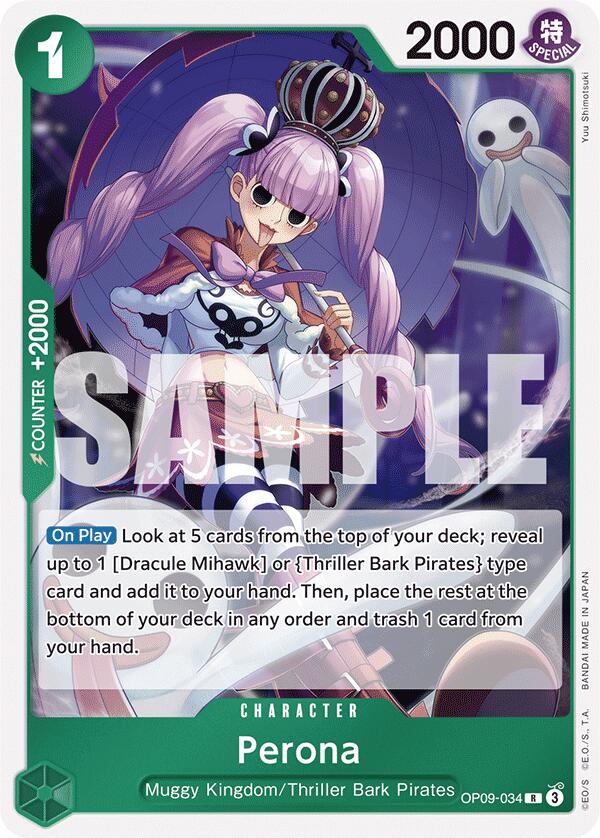 Perona - OP09-034 - (Emperors in the New World)
