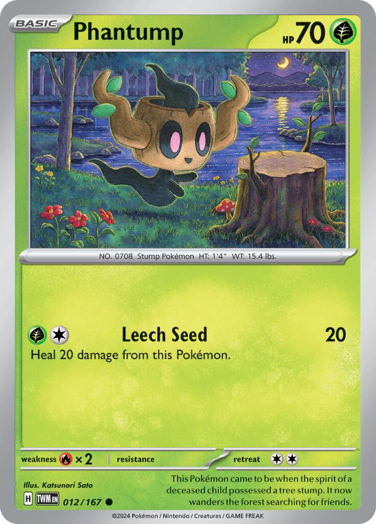 Phantump - 012/167 - (SV06: Twilight Masquerade)