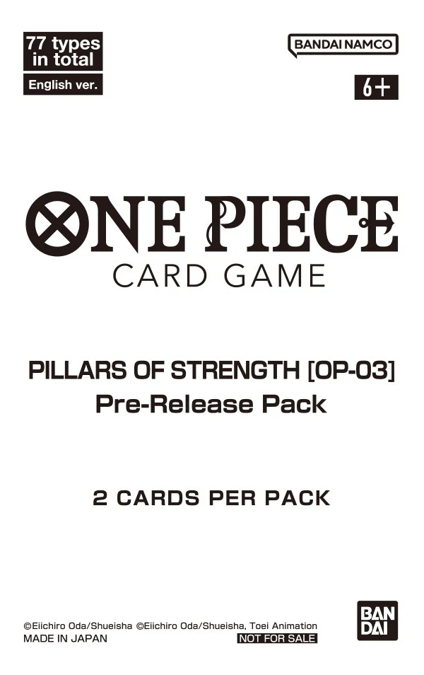 Pillars of Strength - Pre-Release Pack [OP03 PRE]