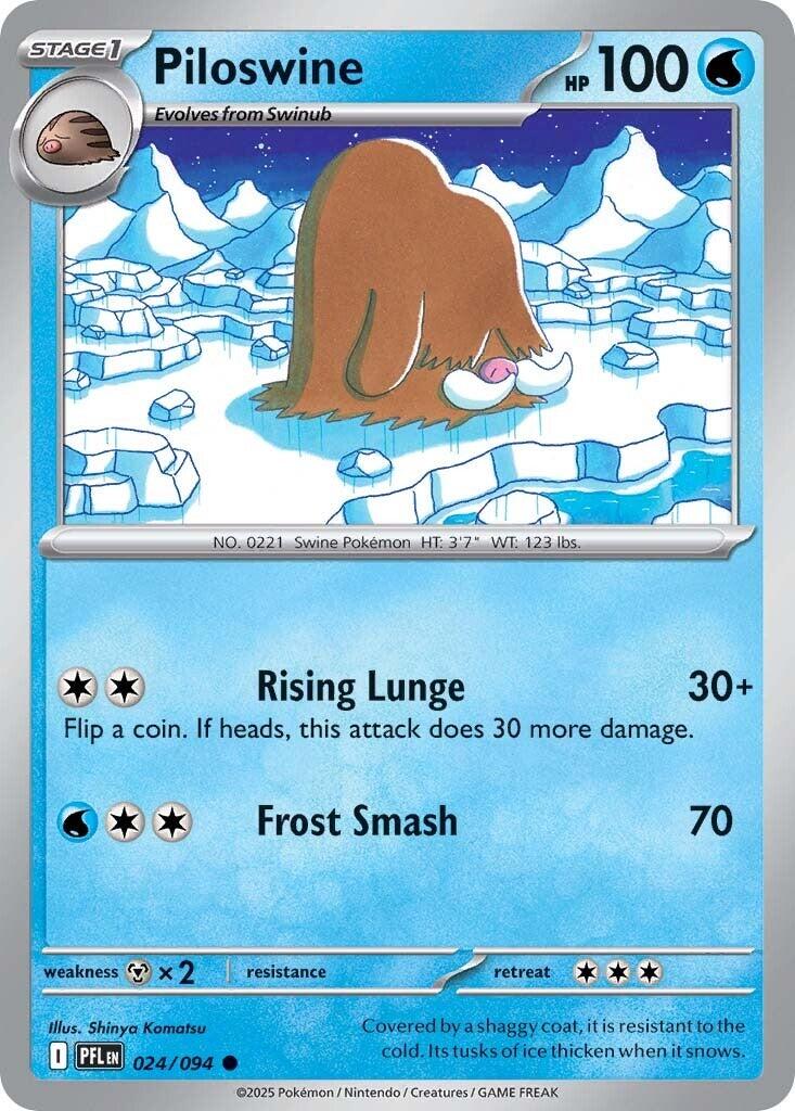 Piloswine - 024/094 - (ME02: Phantasmal Flames)