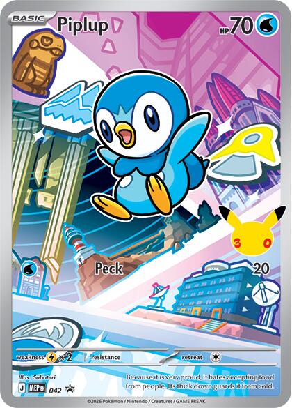 Piplup - 042 - 042 - (ME: Mega Evolution Promo)