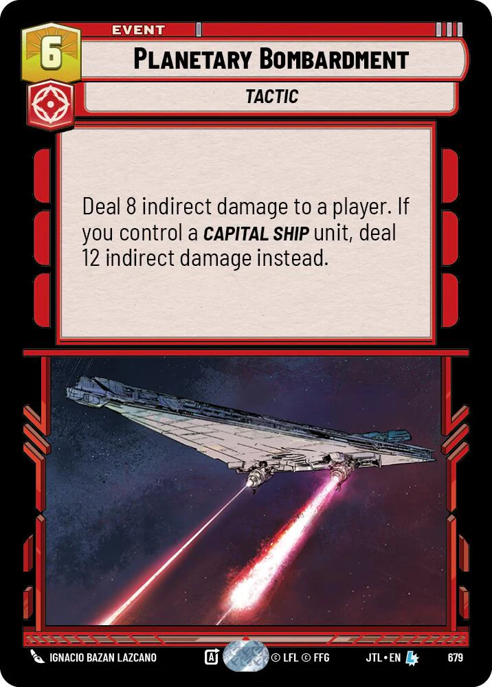 Planetary Bombardment (Foil) - 679 - (Jump to Lightspeed)