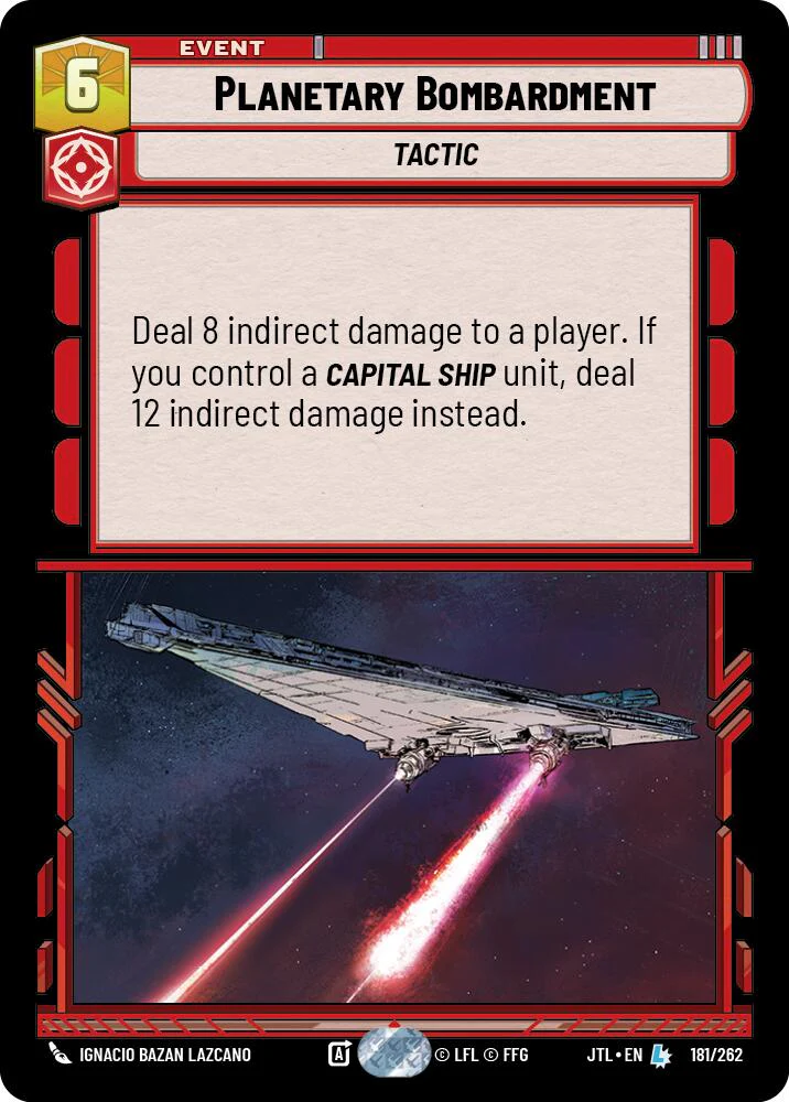 Planetary Bombardment - 181/262 - (Jump to Lightspeed)