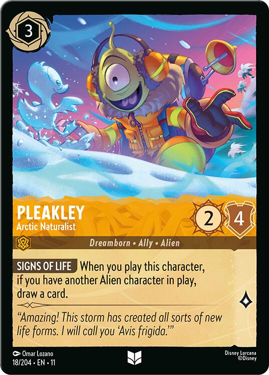 Pleakley - Arctic Naturalist - 18/204 - (Winterspell)
