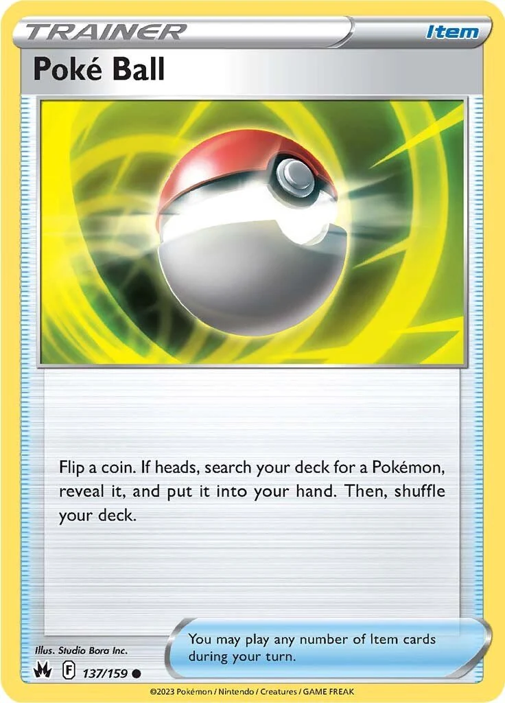 Poke Ball - 137/159 - (SWSH: Crown Zenith)
