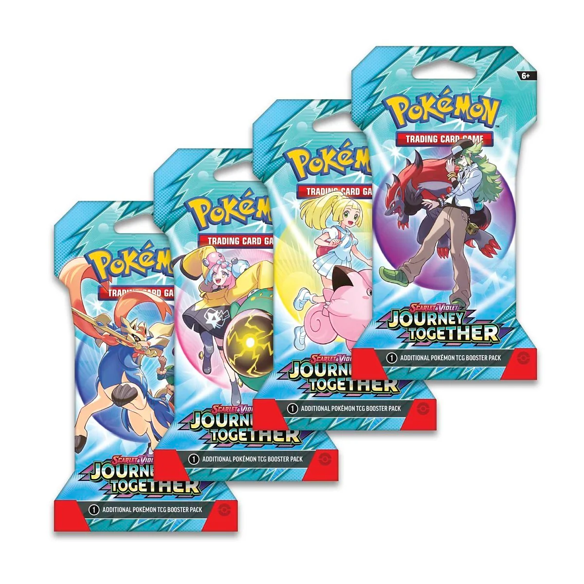 Pokemon TCG: Journey Together - Sleeved Booster