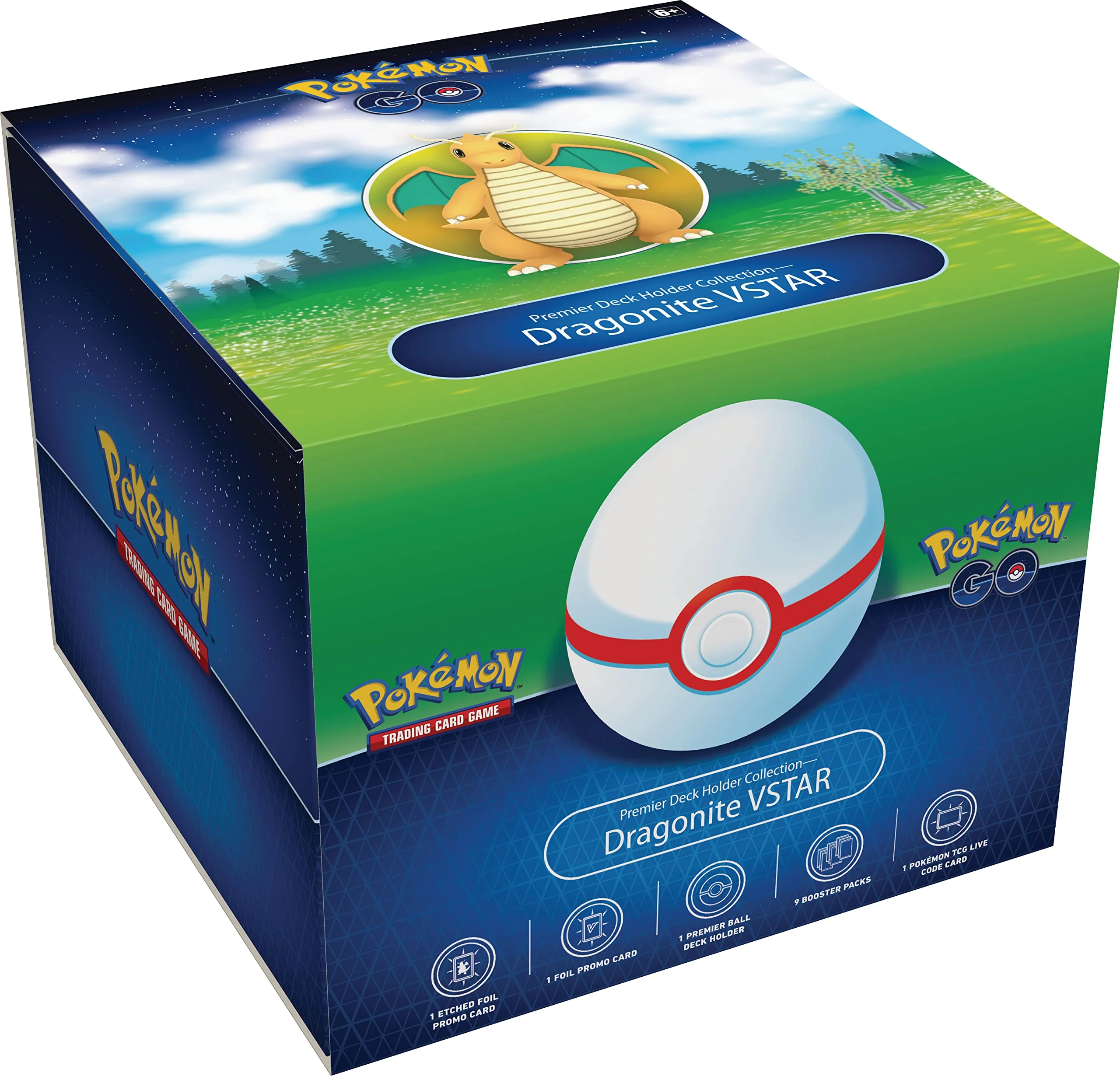 Pokemon TCG: Pokemon Go - Dragonite VSTAR - Premier Deck Holder Collection