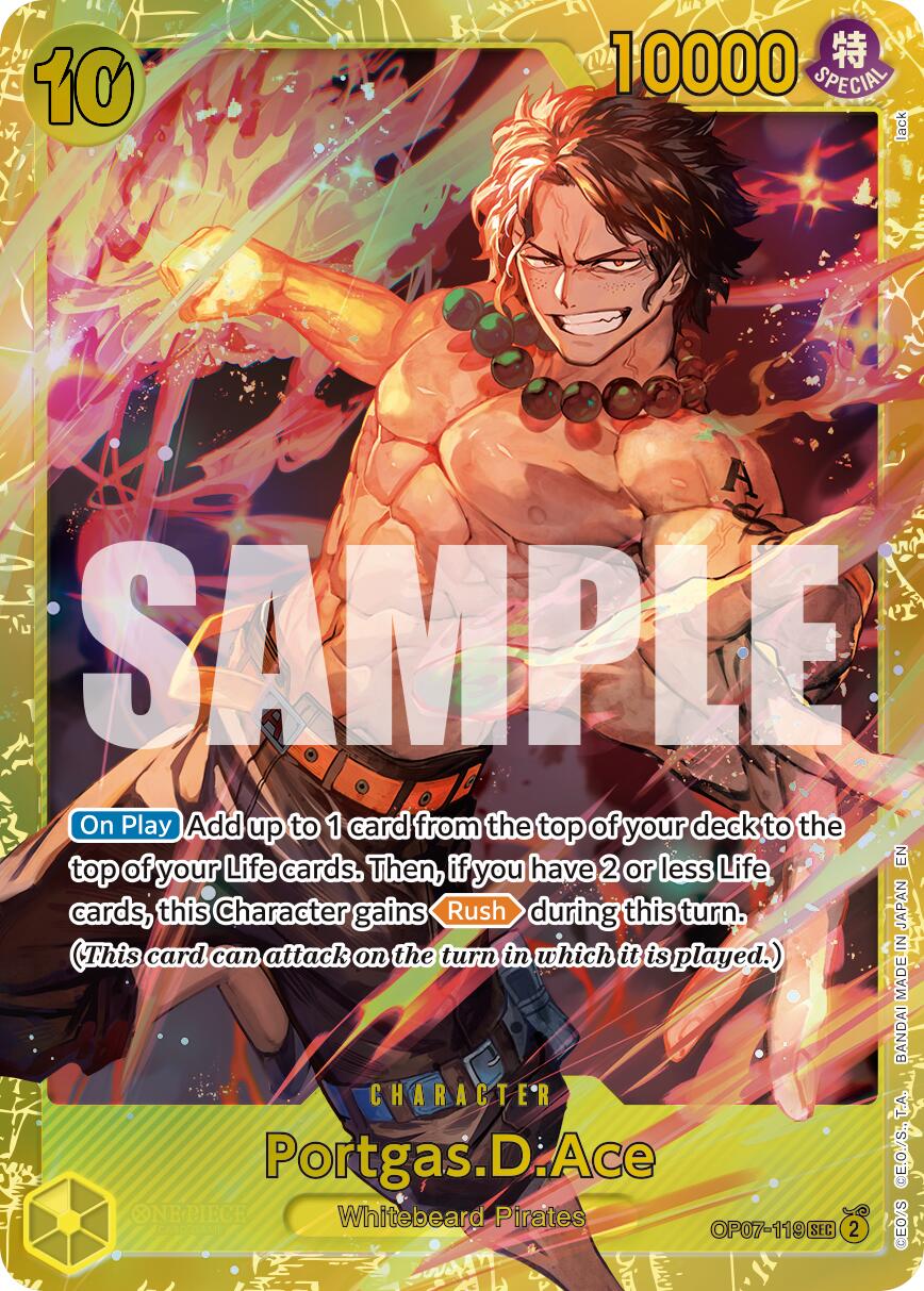 Portgas.D.Ace - OP07-119 (Reprint) - OP07-119 - (Premium Booster -The Best- Vol. 2)