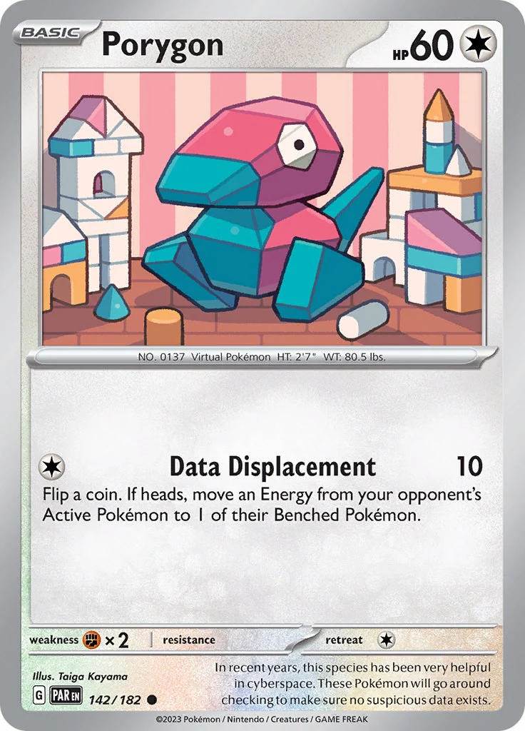 Porygon - 142/182 - (SV04: Paradox Rift)