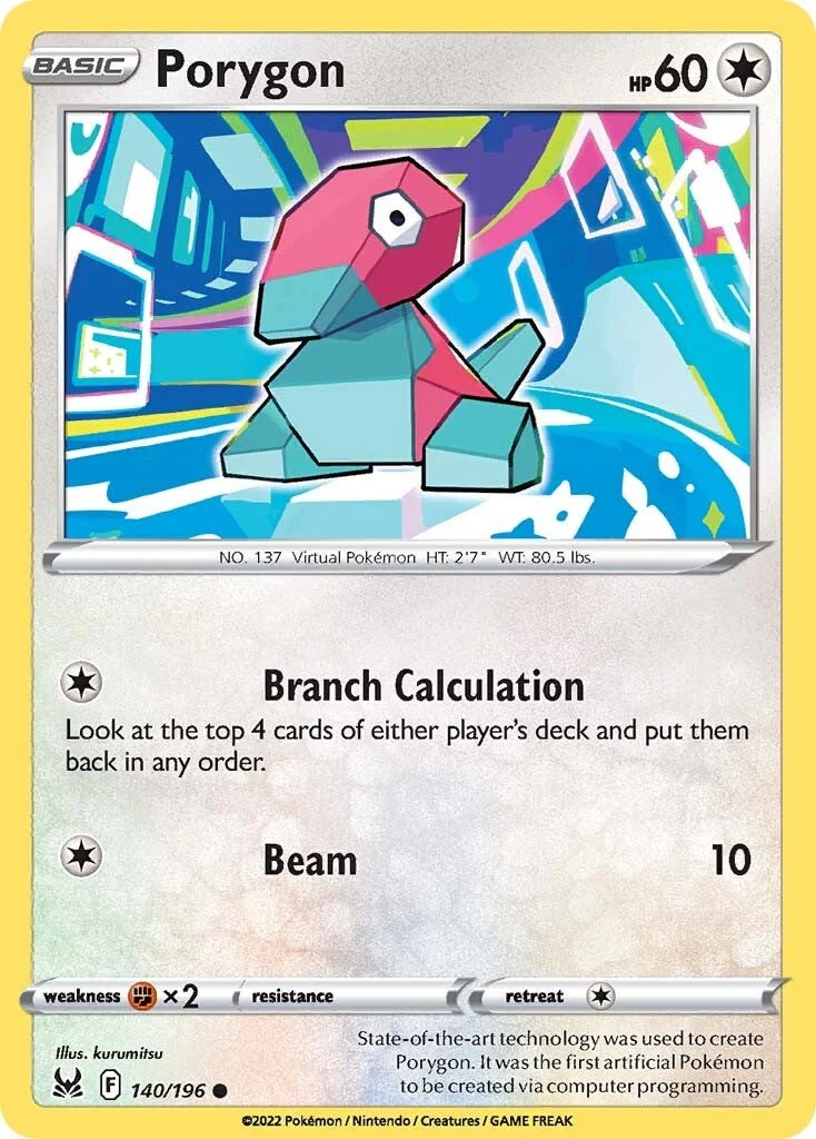 Porygon - 140/196 - (SWSH11: Lost Origin)