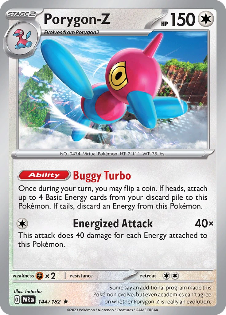 Porygon-Z - 144/182 - (SV04: Paradox Rift)