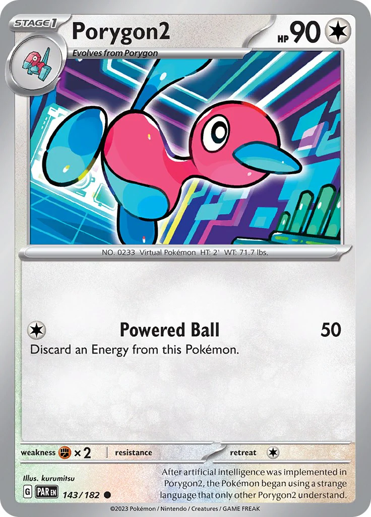 Porygon2 - 143/182 - (SV04: Paradox Rift)