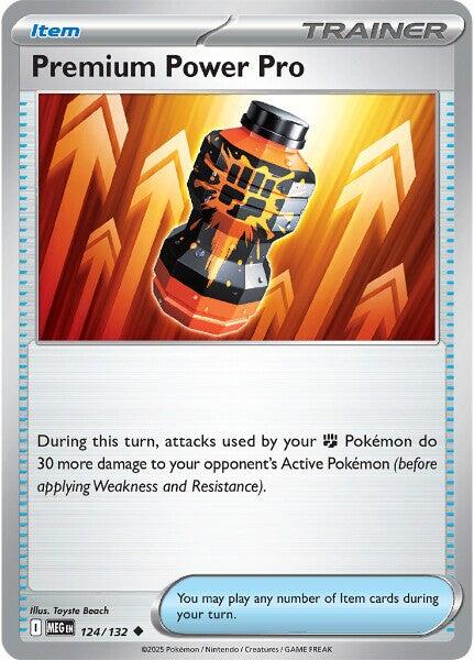 Premium Power Pro - 124/132 - 124/132 - (ME01: Mega Evolution)