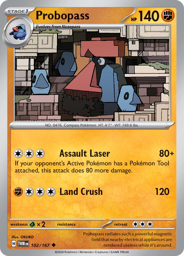 Probopass - 102/167 - 102/167 - (SV06: Twilight Masquerade)