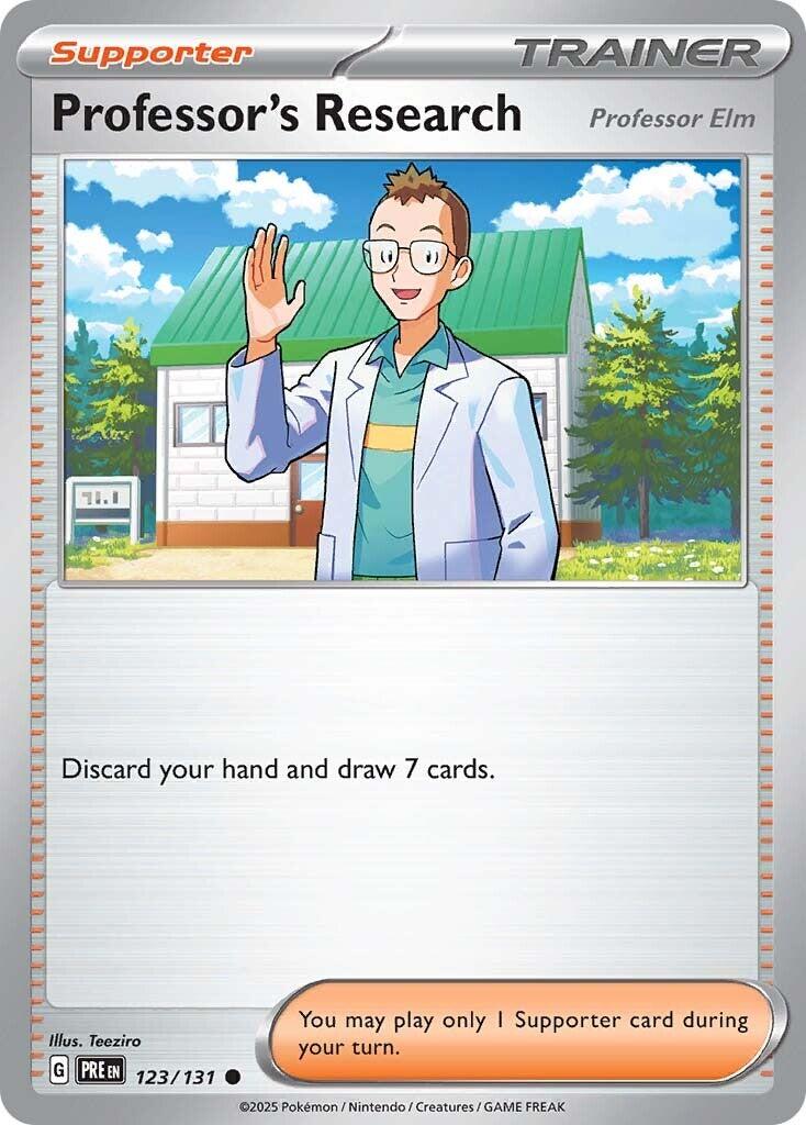 Professor's Research [Professor Elm] - 123/131 - (SV: Prismatic Evolutions)