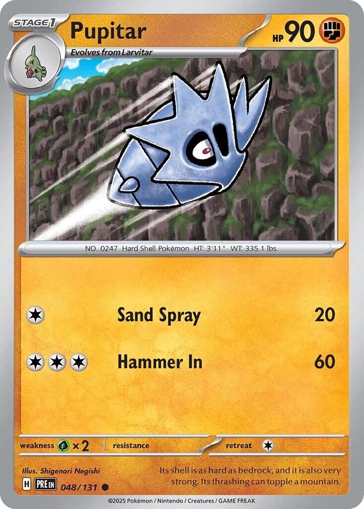 Pupitar - 048/131 - (SV: Prismatic Evolutions)