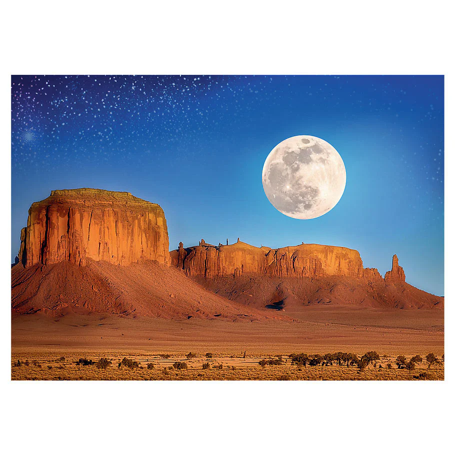 Puzzle: Desert Moon 1000 Piece - Image 2