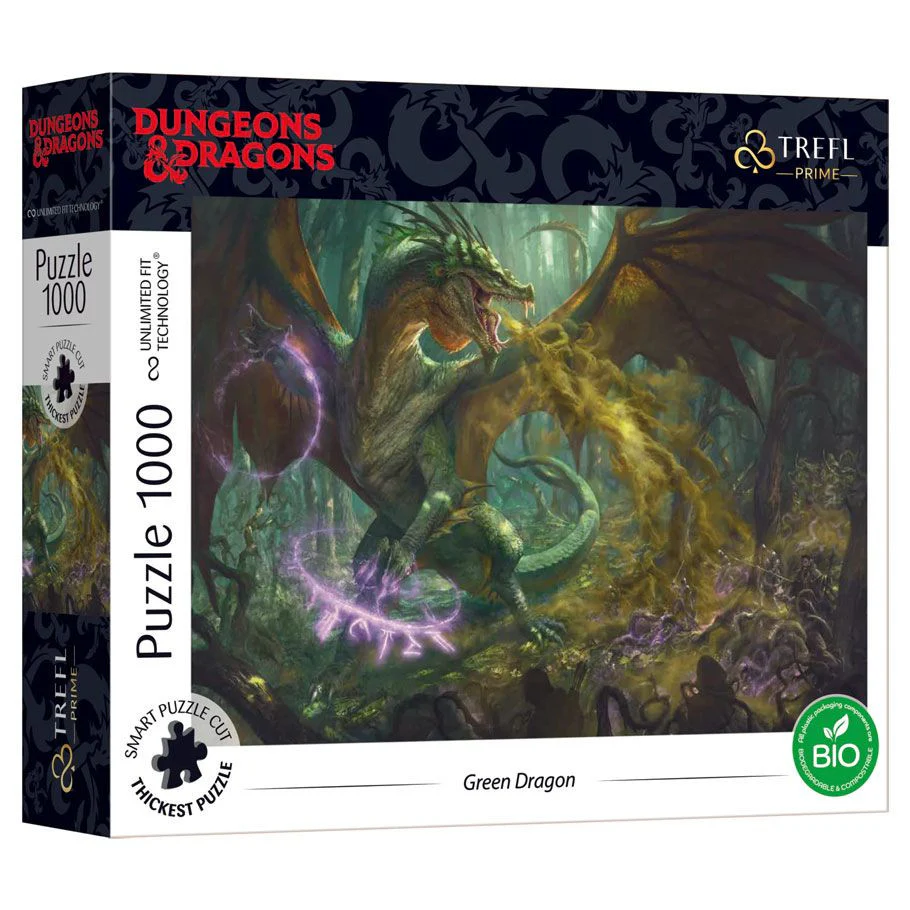 Puzzle: Dungeons & Dragons - The Hunt for the Green Dragon 1000 Piece