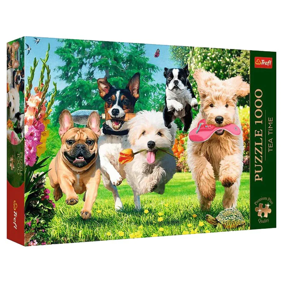 Puzzle: Tea Time - Here Comes Trouble 1000 Piece