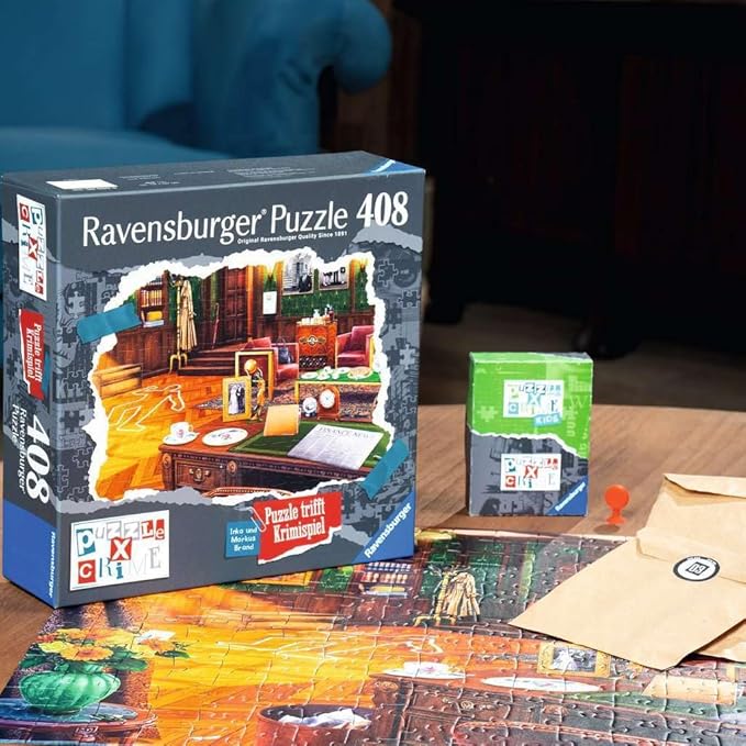 Puzzle X Crime: A Murderous Birthday (408 pieces) - Image 2