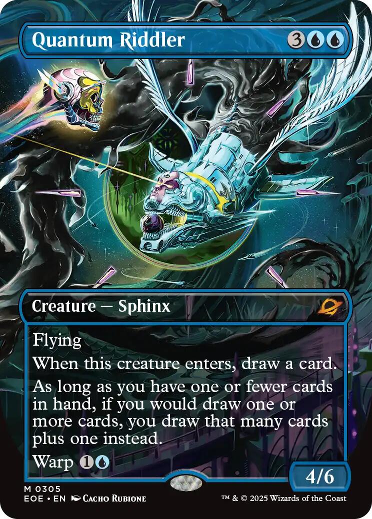 Quantum Riddler (Borderless) - 305 - (Edge of Eternities)