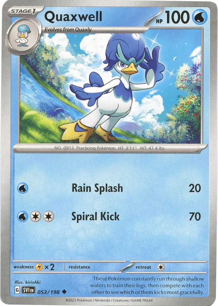 Quaxwell - 053/198 - (SV01: Scarlet & Violet Base Set)