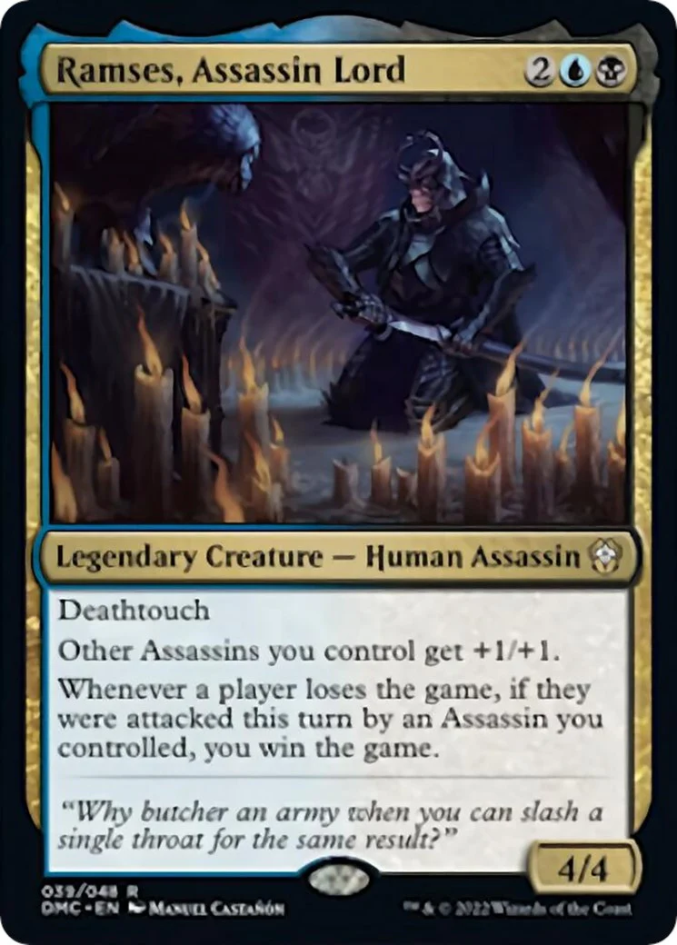 Ramses, Assassin Lord - 39 - (Commander: Dominaria United)