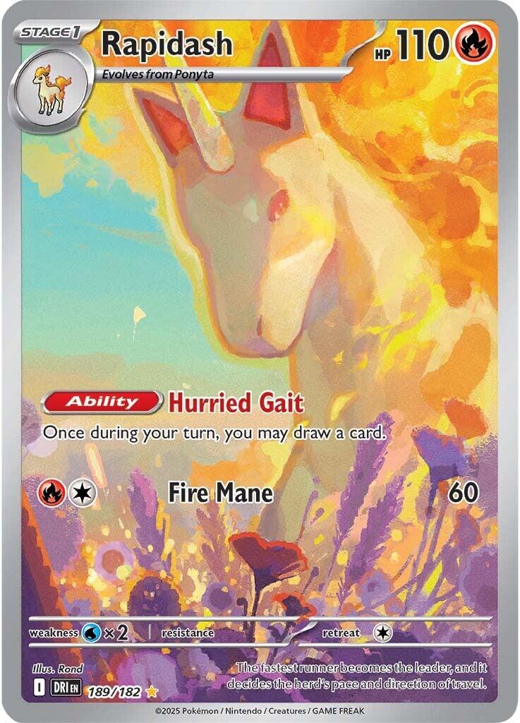 Rapidash - 189/182 - 189/182 - (SV10: Destined Rivals)