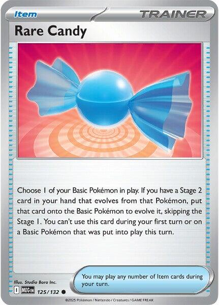 Rare Candy - 125/132 - 125/132 - (ME01: Mega Evolution)