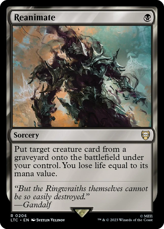 Reanimate - 206 - (Commander: The Lord of the Rings: Tales of Middle-earth)