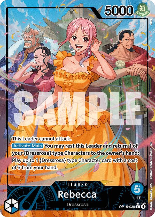 Rebecca (OP15-039) (Alternate Art) - OP15-039 - (Adventure on Kami's Island)