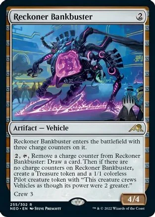 Reckoner Bankbuster - 255 - (Promo Pack: Kamigawa: Neon Dynasty)