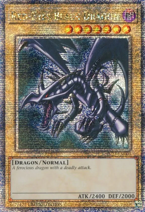 Red-Eyes Black Dragon (Quarter Century Secret Rare) [TN23 - TN23-EN003]