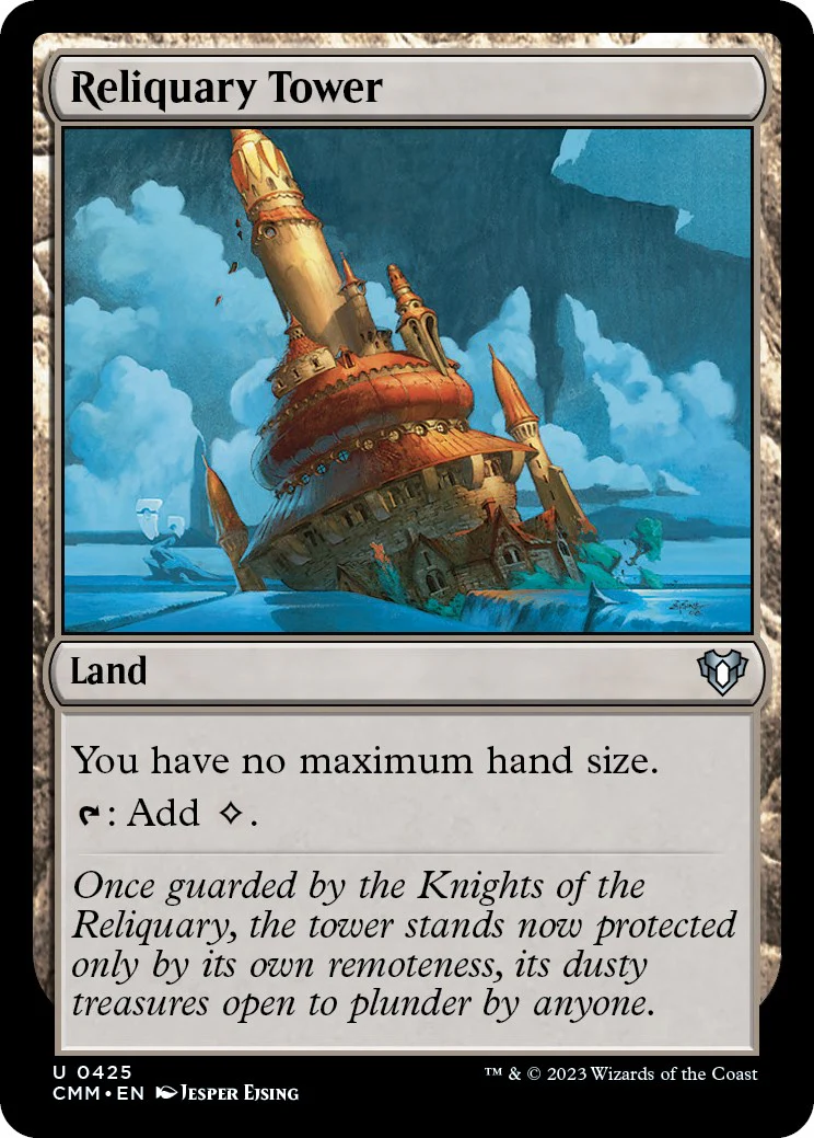 Reliquary Tower - 425 - (Commander Masters)