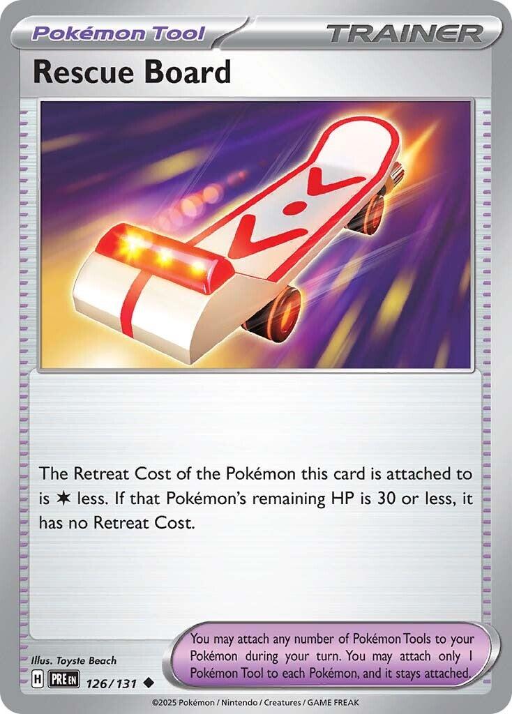 Rescue Board - 126/131 - (SV: Prismatic Evolutions)