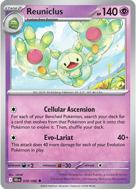 Reuniclus - 039/086 - (SV: Black Bolt)