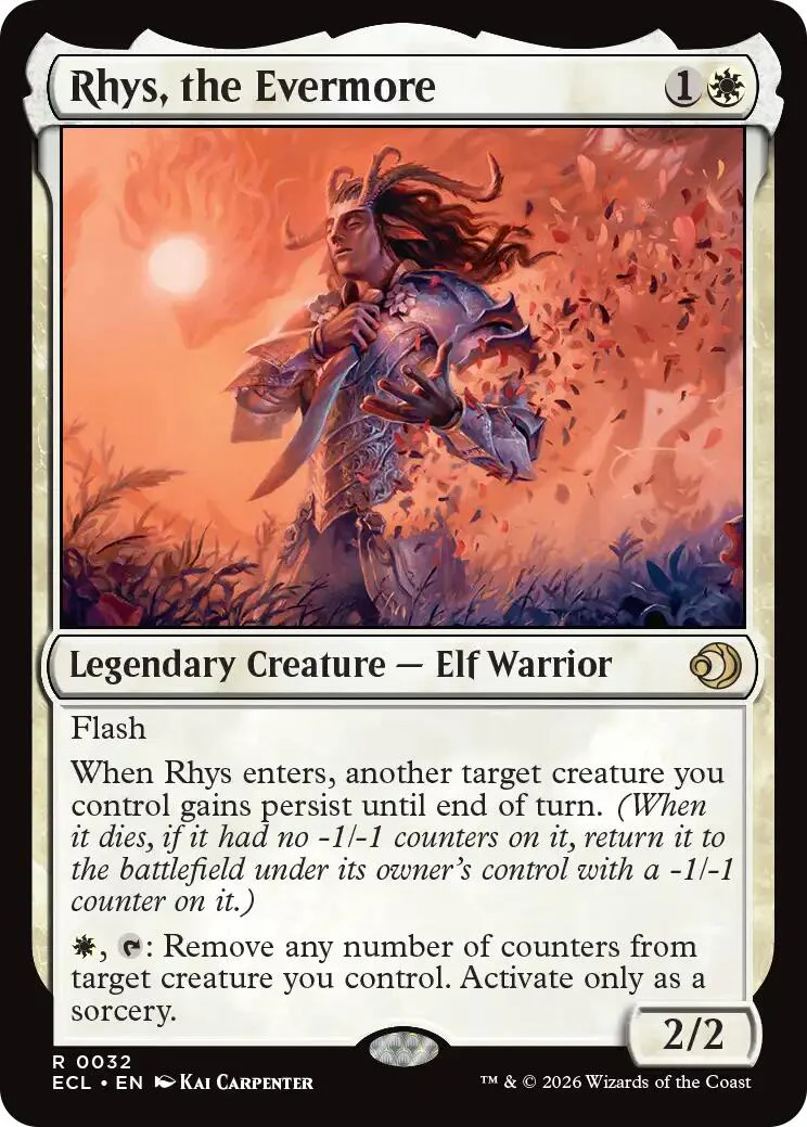 Rhys, the Evermore - 32 - (Lorwyn Eclipsed)