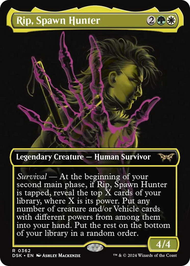 Rip, Spawn Hunter (Showcase) - 362 - (Duskmourn: House of Horror)