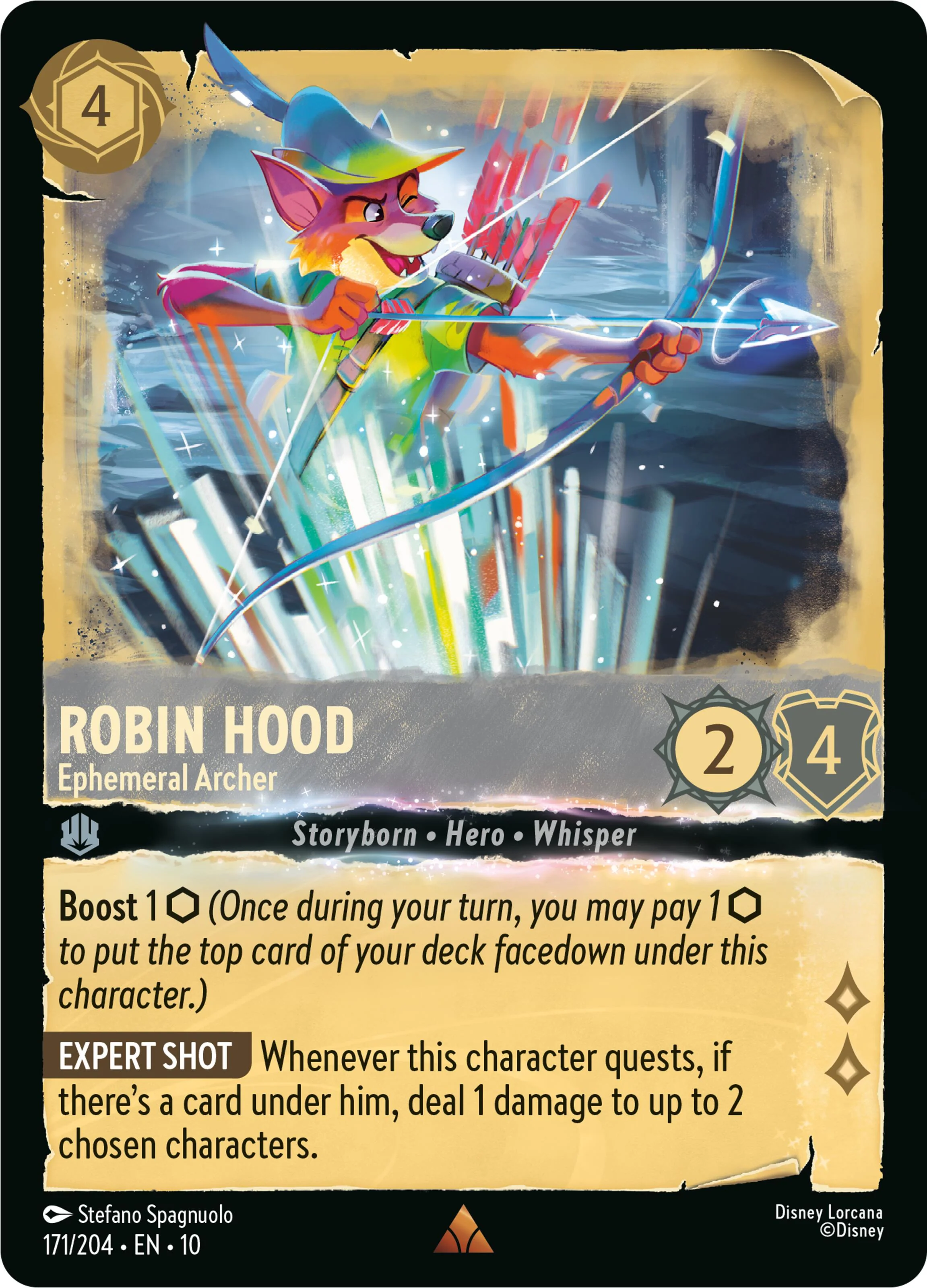 Robin Hood - Ephemeral Archer - 171/204 - (Whispers in the Well)