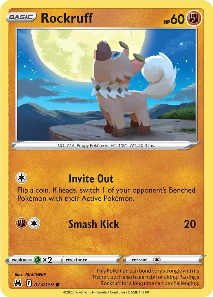Rockruff - 073/159 - (SWSH: Crown Zenith)