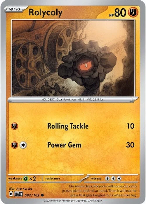 Rolycoly - 093/162 - (SV05: Temporal Forces)