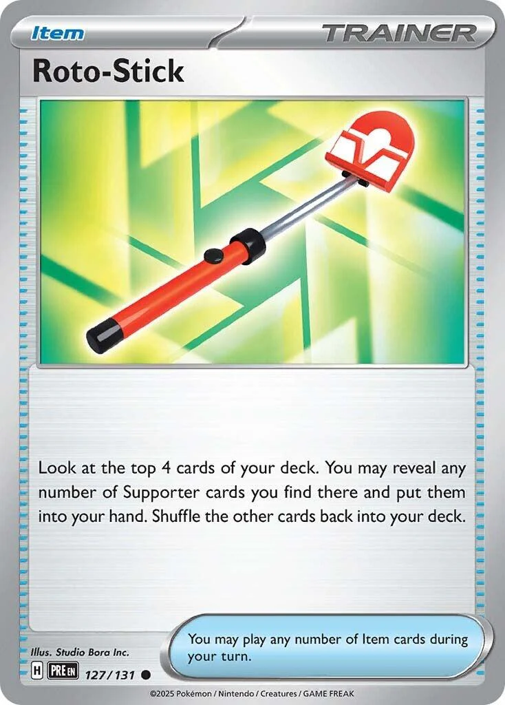 Roto-Stick - 127/131 - (SV: Prismatic Evolutions)