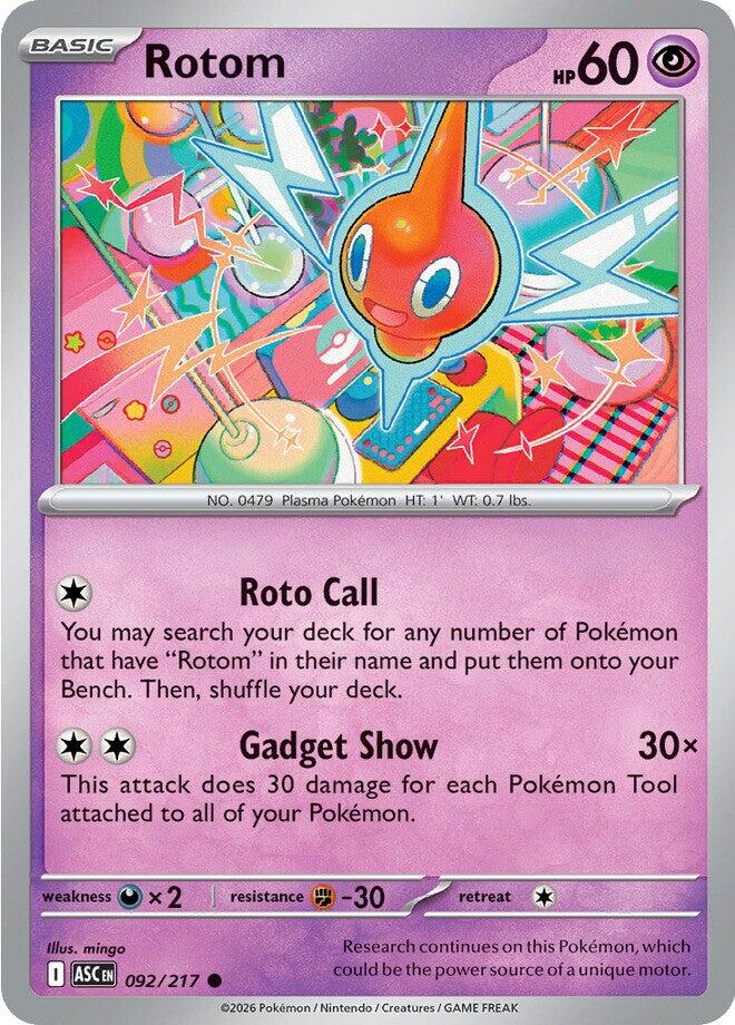 Rotom - 092/217 - (ME: Ascended Heroes)