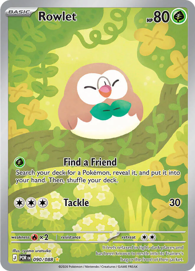 Rowlet - 090/088 - 090/088 - (ME03: Perfect Order)