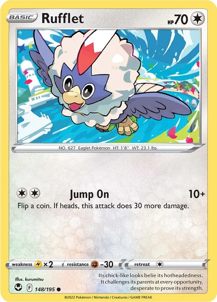 Rufflet - 148/195 - (SWSH12: Silver Tempest)