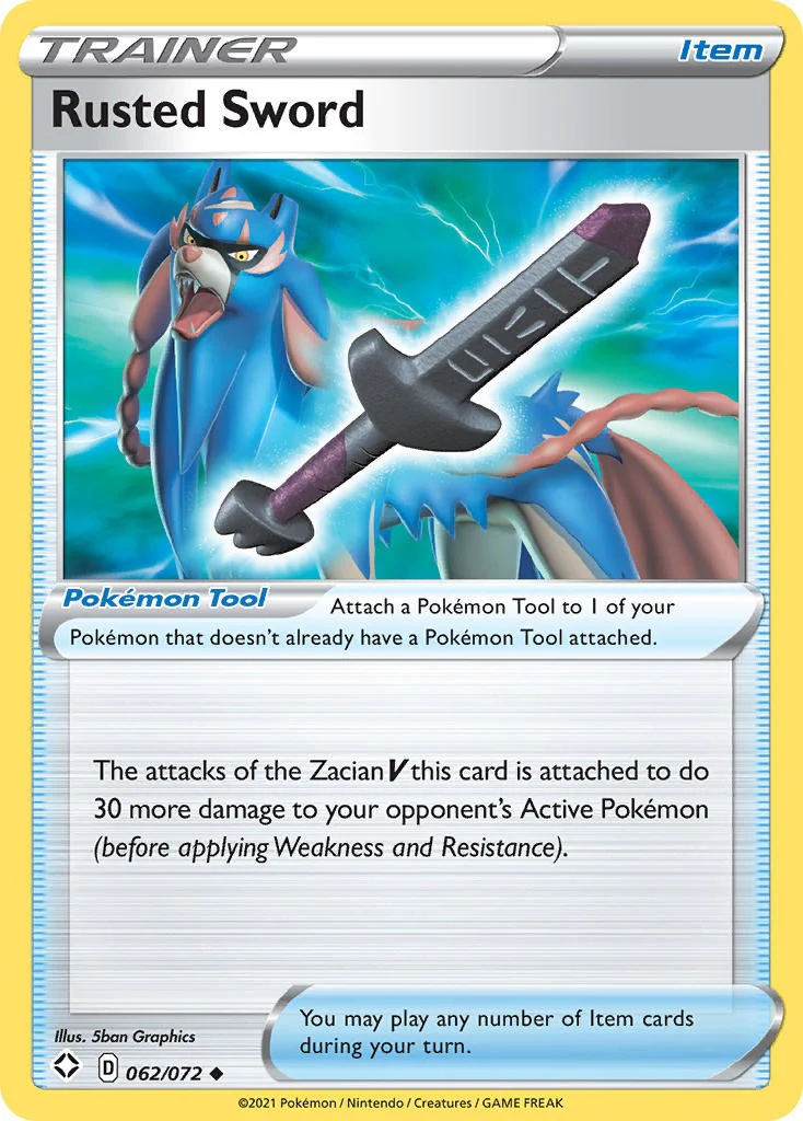 Rusted Sword - 062/072 - (Shining Fates)