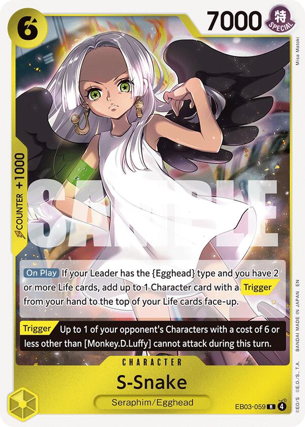 S-Snake - EB03-059 - (Extra Booster: One Piece Heroines Edition)