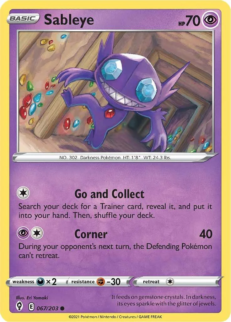 Sableye - 067/203 - (SWSH07: Evolving Skies)