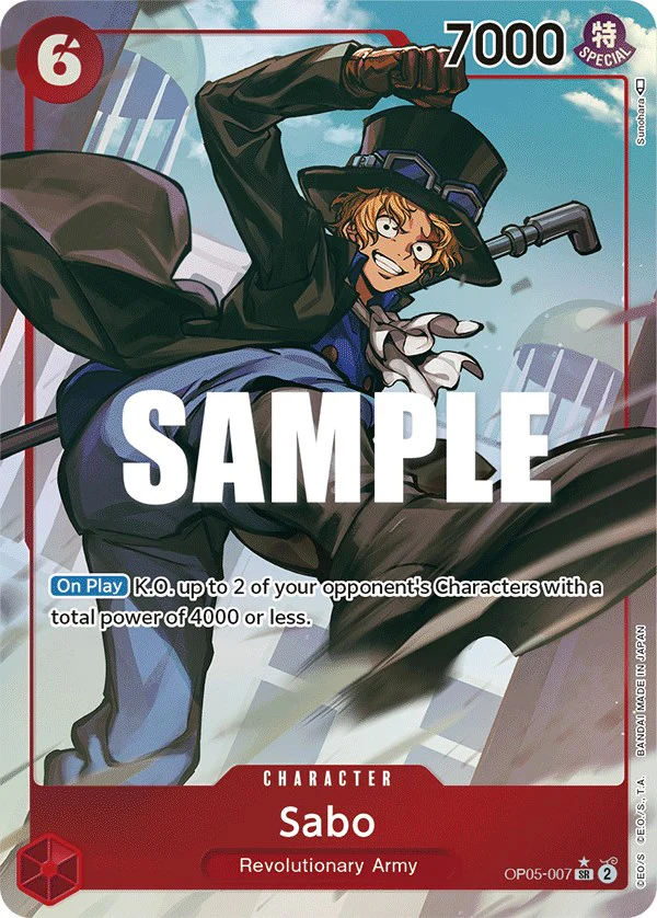 Sabo (007) (Alternate Art) - OP05-007 - (Awakening of the New Era)